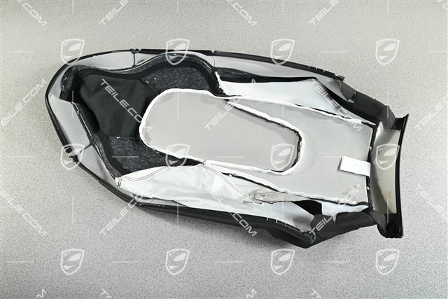Lehnenbezug, Leder, Sportsitz Plus, Schwarz, L