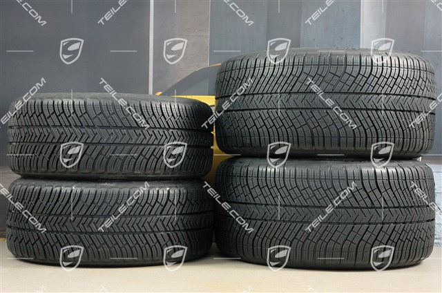 GT3RS 20-inch winter wheel set, rims/discs 9J x 20 ET55 + 12J x 20 ET47 + Michelin winter tires 245/35 R20 + 315/35 R20, with TPMS