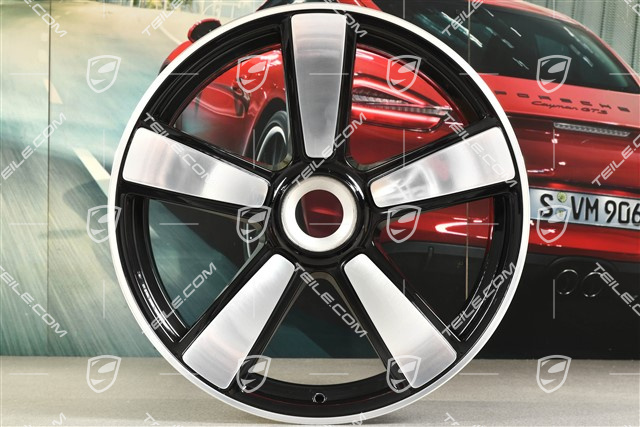 20+21-inch wheel rim set Sport Classic II, rims: front 9,5J x 20 ET44 + rear 12J x 21 ET70