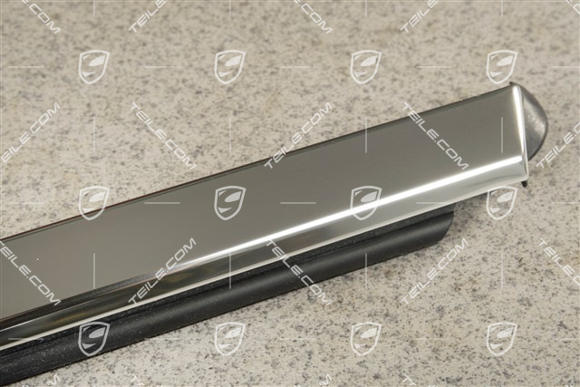 Listwa ozdobna z uszczelką, pakiet aluminium, drzwi przednie, L