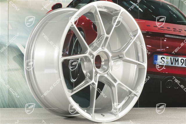 20-inch GT3 wheel rim, 9,5J x 20 ET46, brilliant silver