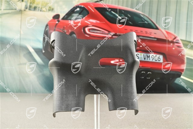 Steering column switch housing, Lower, Satin black