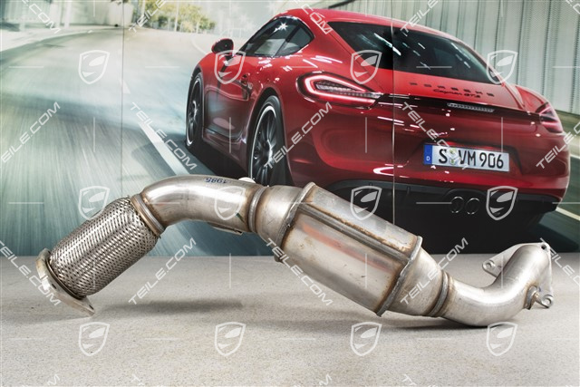 Exhaust pipe with catalyst, Diesel 3.0L 155kW/176kW/180kW