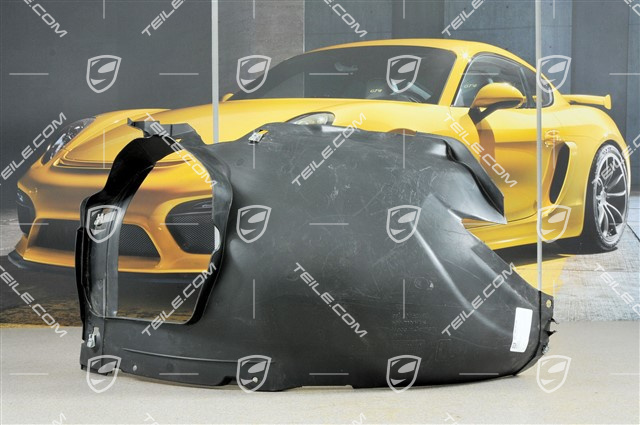 Wheel-housing liner, front, frotn part with grille, GT3, L Wheel-housing liner, front, frotn part with grille, GT3, L
