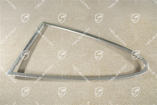 Trim frame, Side window, Chrome, Coupe, R