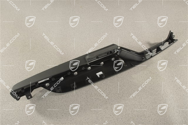Armlehne, Türverkleidung vorne, Leder, Schwarz, R