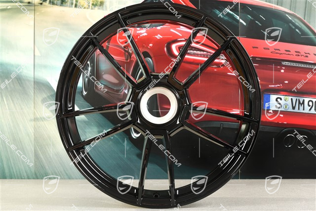 20" Felga Turbo S, 8,5J x 20 ET50, czarny wysoki połysk