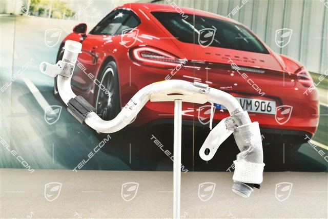 Coolant pipe with coolant hose, Hybrid