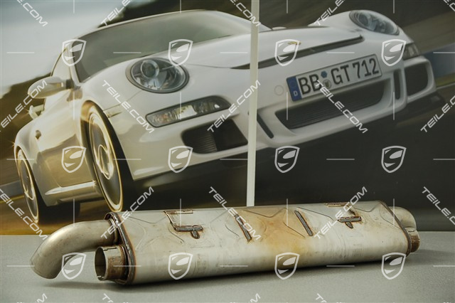 Main silencer, Turbo, Facelift 09-