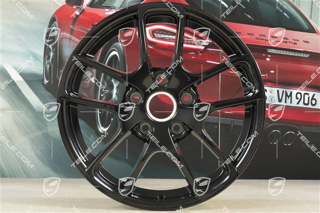 18-inch wheel "Cayman III", 8J x 18 ET57, black high gloss