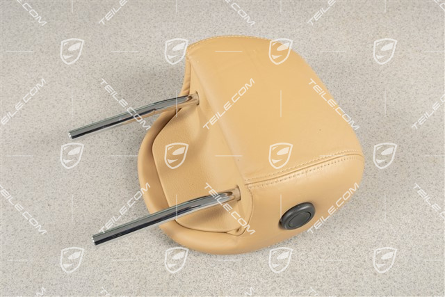Kopfstuetze hinten, Glattleder, Sandbeige, R