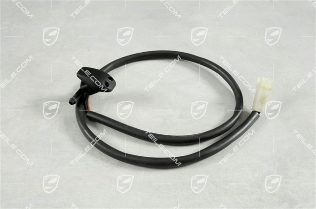 Windscreen NOZZLE, black, heatable, L Windscreen NOZZLE, black, heatable, L