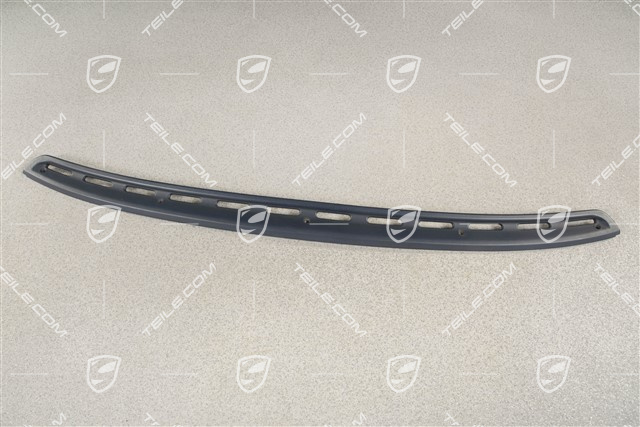 Defroster trim, Cobalt blue