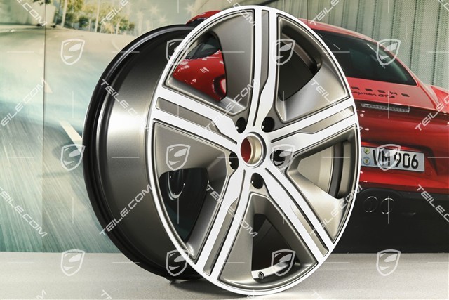 22" Felge Macan Exclusive Design, 9J x 22 ET29, Turbonite, links