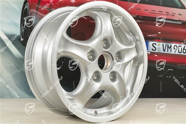 16-inch alloy wheel, front, 7J x 16 ET55