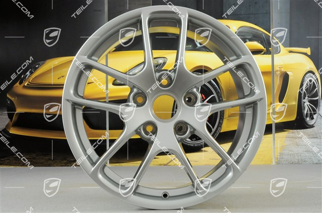 18-inch wheel rim set Cayman III, 8J x 18 ET57 + 9,5J x 18 ET49