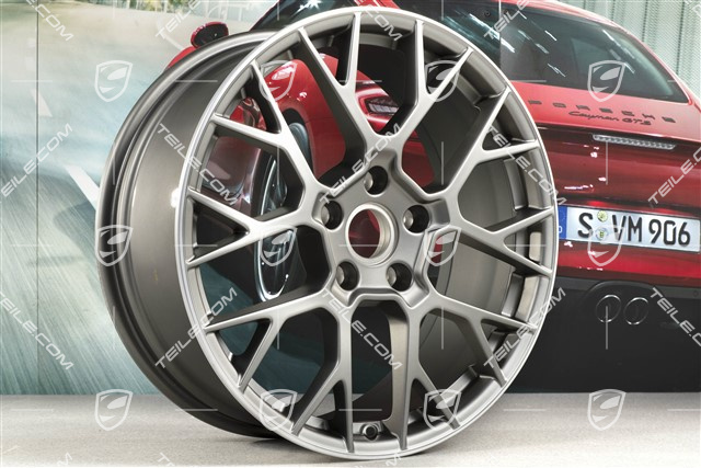20" Felga RS Spyder, 8,5J x 20 ET53, Platinum satynowy półmat