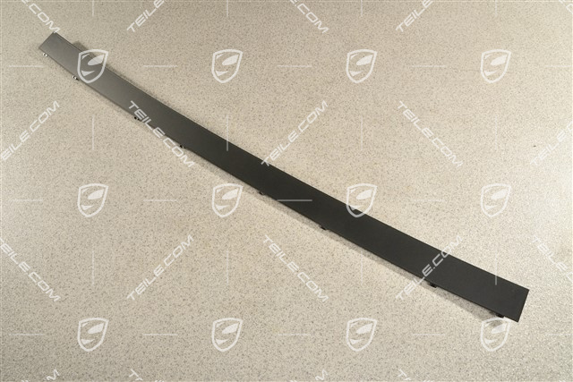Rear spoiler, cover panel