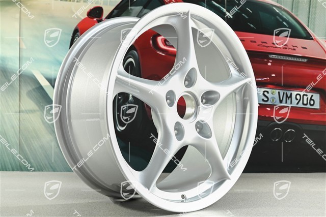 18" Komplet felg Carrera, 8J x 18 ET50 + 10J x 18 ET65