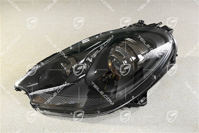 Xenon Scheinwerfer, schwarz, L