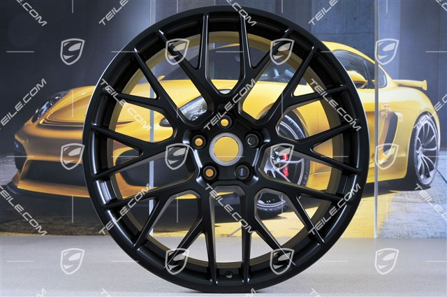20" Felga RS-Spyder, 9J x 20 ET26, czarny satynowy półmat