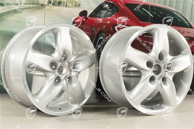 18-inch Cayenne Turbo wheel set