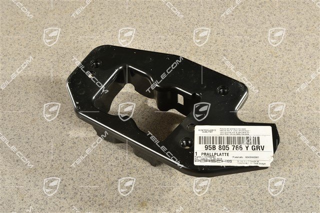 Impact absorber plate / Closing element, side member, front, R
