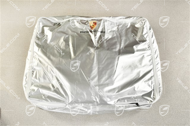 Abdeckhülle,Schutzhülle für Draußen farbig Porsche Wappen, Turbo / Turbo S