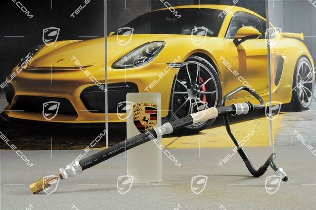Pressure line, rear, Power steering Pressure line, rear, Power steering