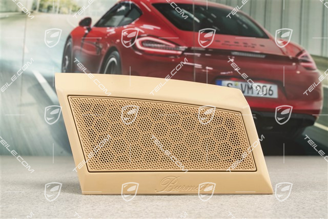 Speaker cover / grille in dashboard, Burmester, Luxor Beige, R