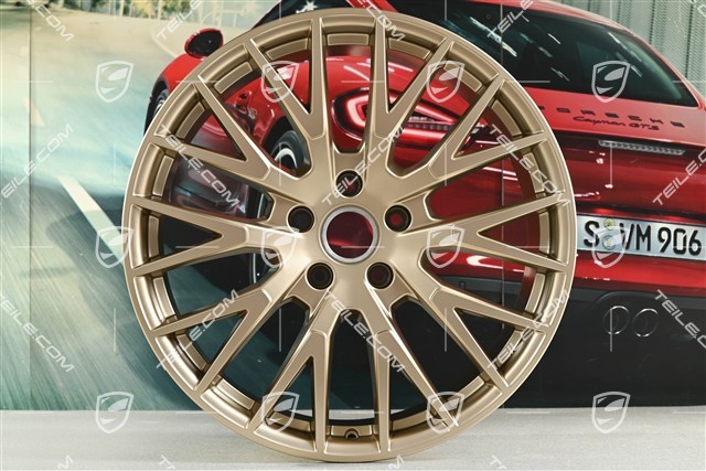 21" Felgensatz Panamera Exclusive Design, 9,5J x 21 ET71 + 11,5J x 21 ET69, neodyme
