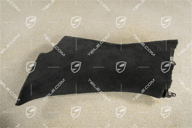 Verkleidung von B-Säule, Schwarz, L