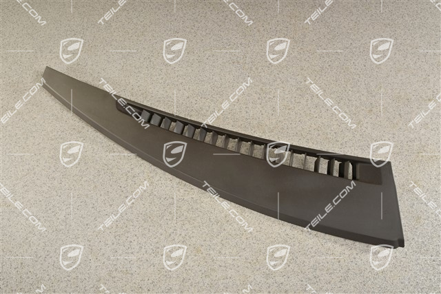 Dashboard defroster trim / cover, Agate Grey, R