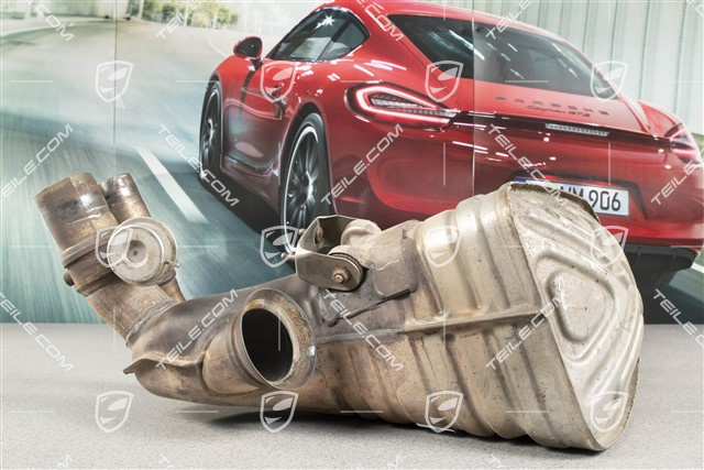 Front muffler, GT3, cyl. 1-3, L