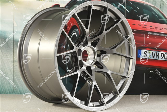 21-inch wheel rim GT3RS, 13J x 21 ET31, darksilver