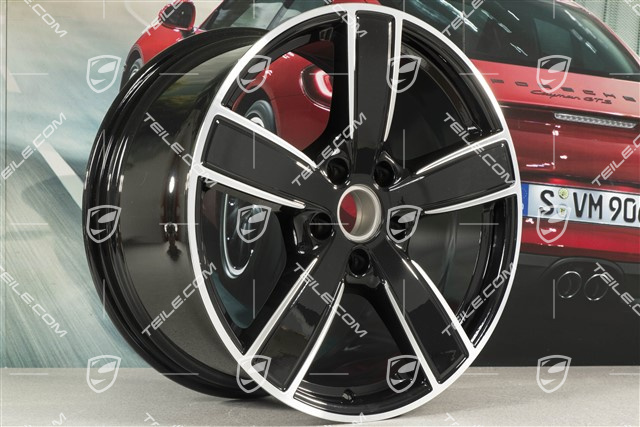 20" Felge Sport Classic Komfort, 10,5J x 20 ET64, schwarz hochglanz