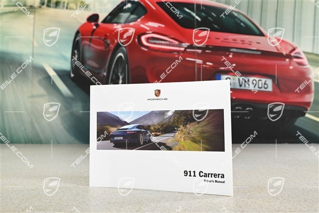 Porsche 911 997.2 Driver's Manual / Handbook, English