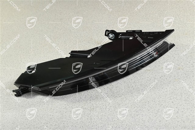 Rear light, in clear glass look (white smoked), L