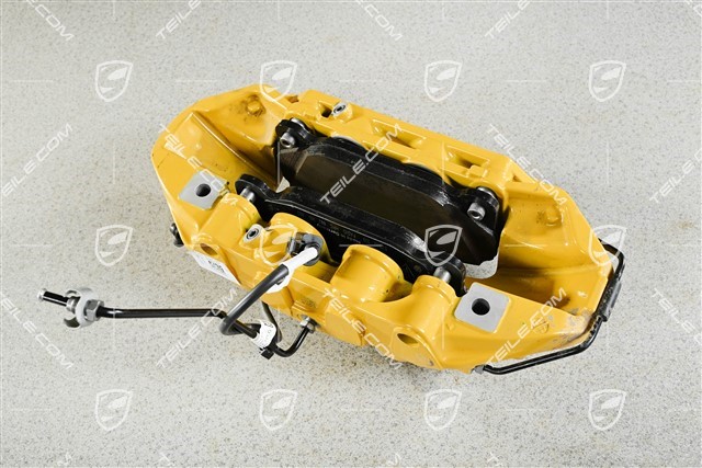 Turbo, Zacisk hamulcowy, PCCB, Żółty, L