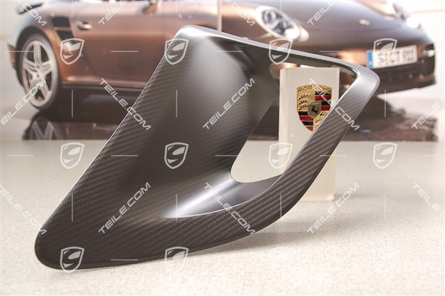 Lufteinlass Gitter für Seitenteil, Carbon, GT2 RS, L