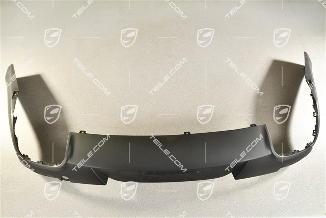 Lining rear lower, black
