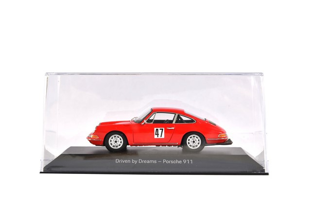 Porsche 911 2.0 Eberhard / Mahle, Driven by Dreams, 75Y, Spark, czerwony, skala 1:43