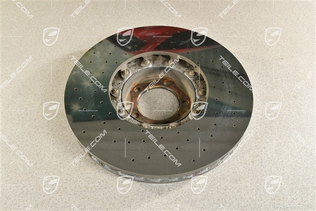 PCCB tarcza hamulcowa ceramiczna, 20" / 420mm, uszkodzona, R
