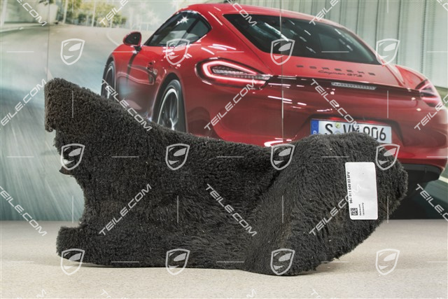 Wykładzina słupka A do samochodów bez Airbag, Czarna, LL/L