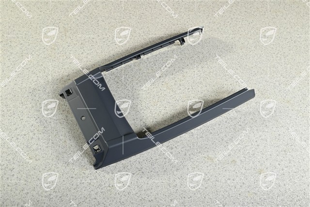 Cover / Console centre, Shifter Trim / panel, manual, Sea blue