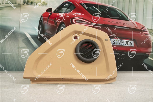 Cover, Dashboard trim, Sand Beige, R