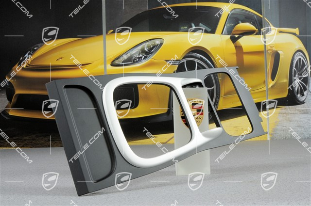 Abdeckblende lackiert, V8/V8 Turbo, Schwarz Abdeckblende lackiert, V8/V8 Turbo, Schwarz