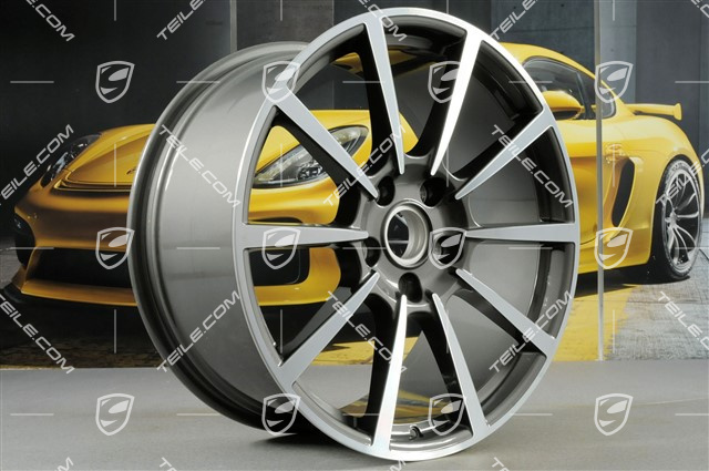 20" Felga Carrera Classic II, ciemny tytan, 9,5J x 20 ET45