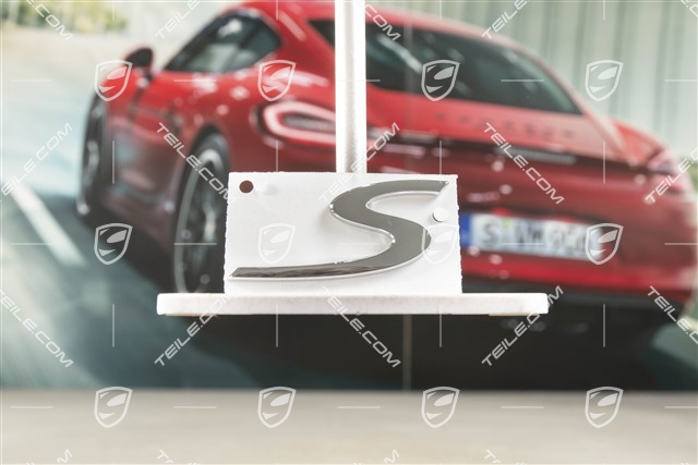 "S" logo