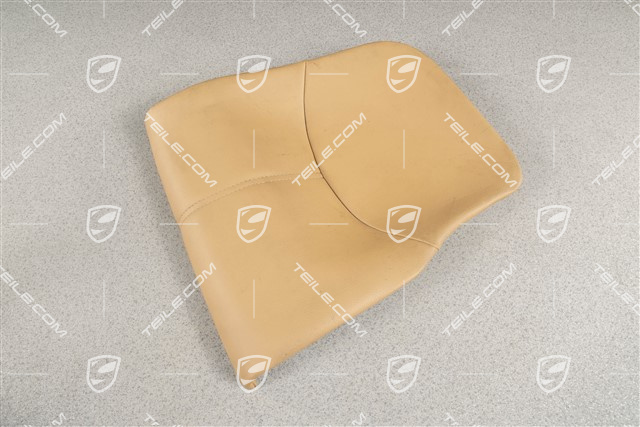 Notsitzkissen, Cabrio, Kunstleder, Sandbeige, L